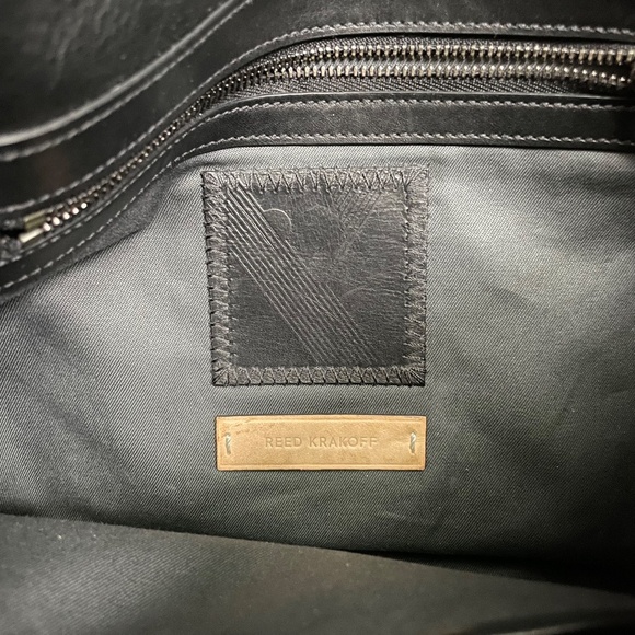 Reed Karkoff Black Leather Kit Bag - Picture 6 of 12